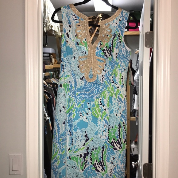 Lilly Pulitzer Dresses & Skirts - NWT Lilly Pulitzer Janice Shift Spa Blue size 4 Lilly Pulitzer Dresses & Skirts - NWT Lilly Pulitzer Janice Shift Spa Blue size 4
